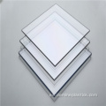 Panel de policarbonato V0 retardante de llama sólido transparente de 6,0 mm